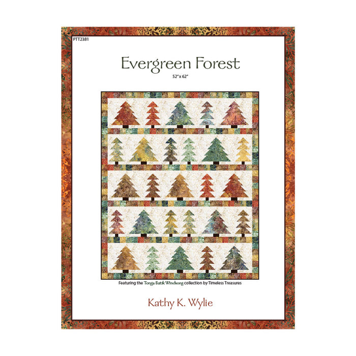 Evergreen Forest PTT2381 Quilt Pattern