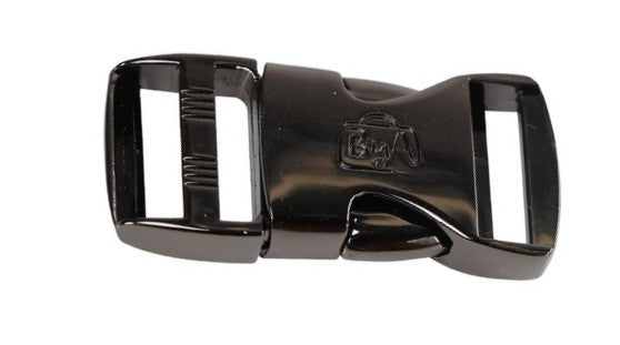 Hardware 1" Side Release Buckle Black Metal