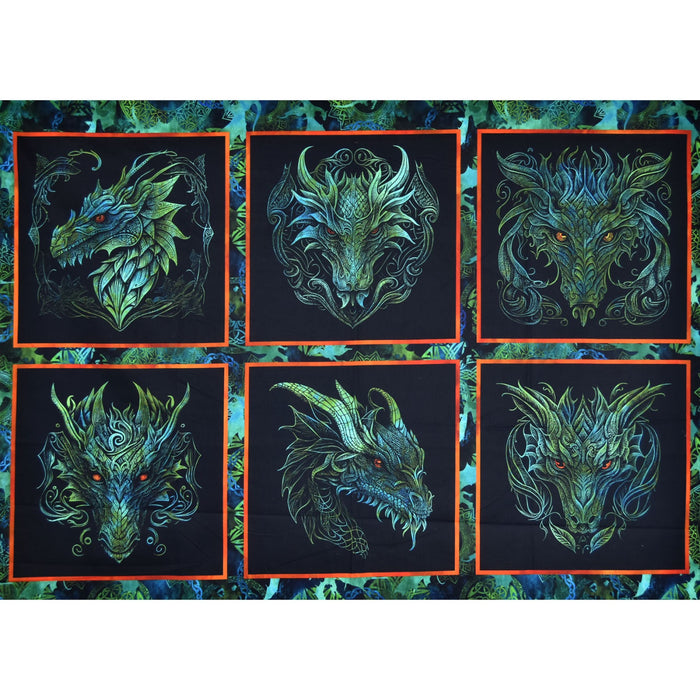 Dragons Emerald Reign 31" Panel