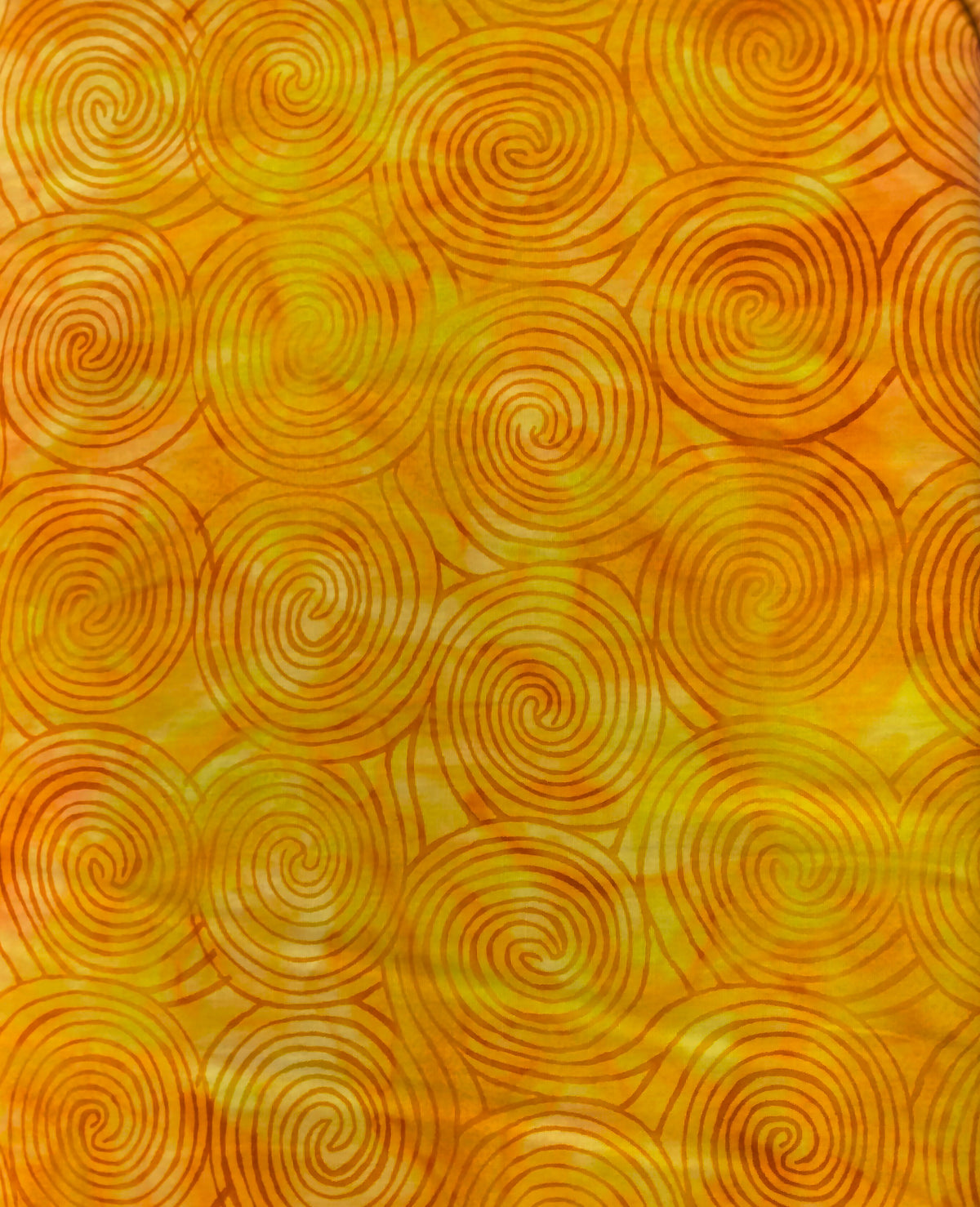 Batik Cotton SP33-A1 Orange — Fab Fabrics