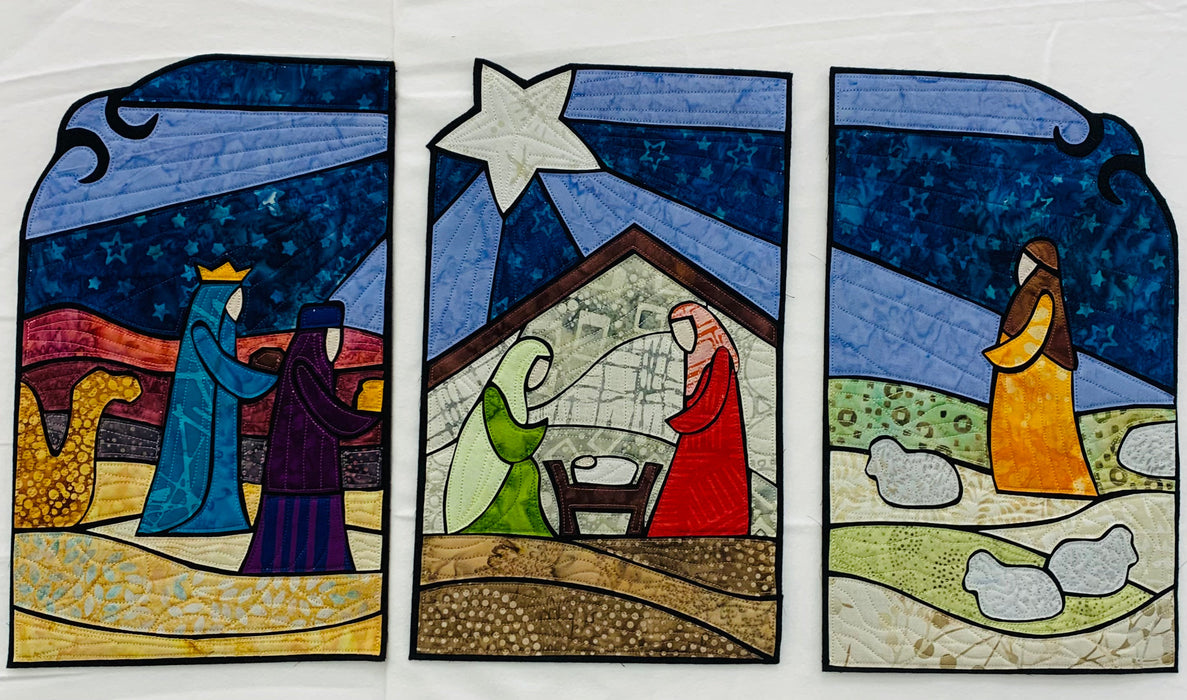 Nativity Panels Pattern