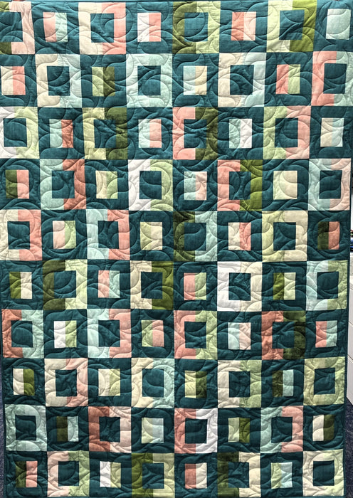 Mint Garden Quilt Kit