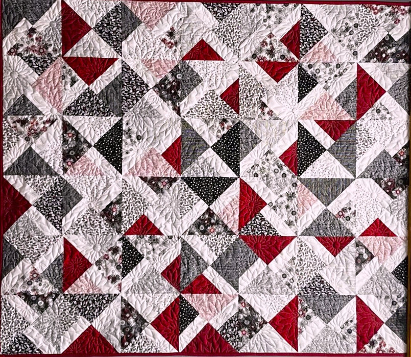 Amalie Merlot Quilt Kit