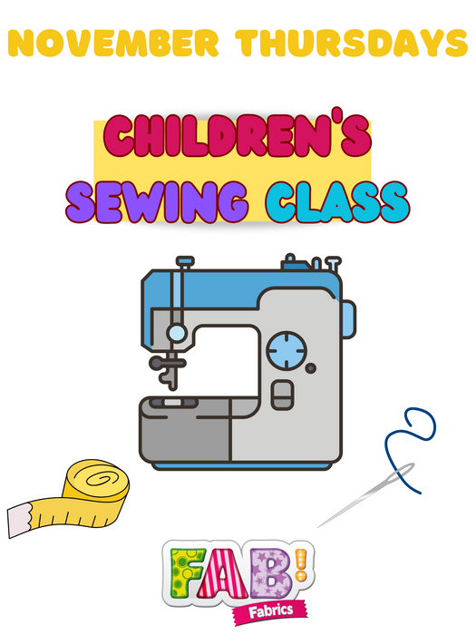 Children's Class November: Thursdays from 10:30 a.m. - Noon