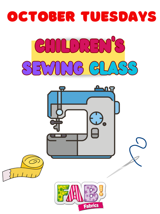 Children's Class October: Tuesdays from 10:30 a.m. - Noon