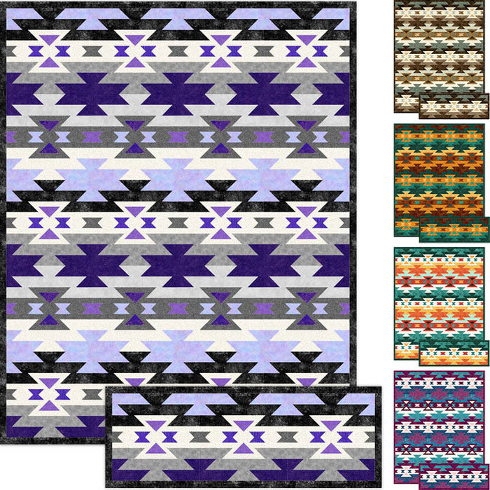 Painted Desert Quilt and Runner Pattern