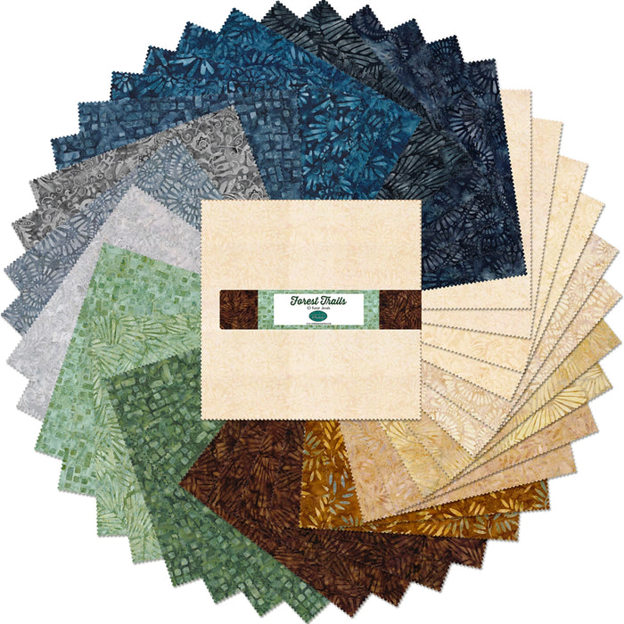 Forest Trails Batiks 10 Karat Jewels