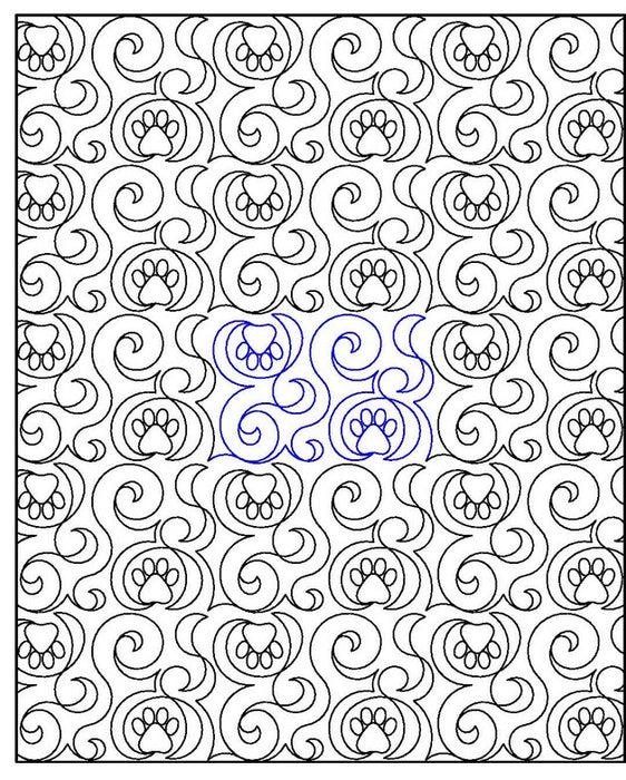 Rhapsody E2E Paw Prints