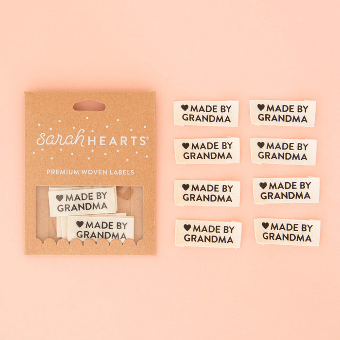Made by Grandma Organic Cotton Labels