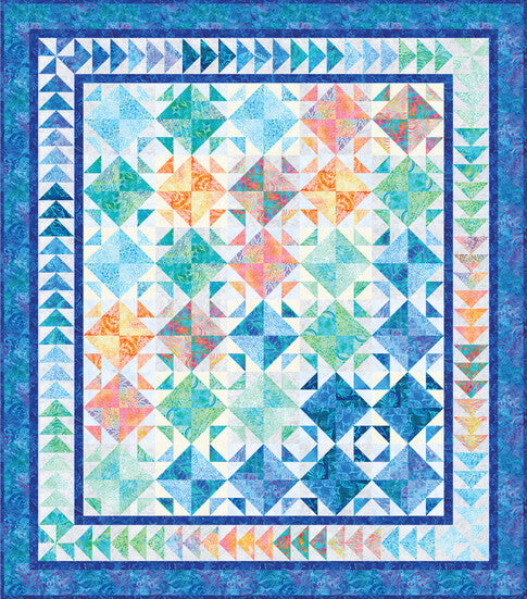 Seaside Batik Quilt Kit