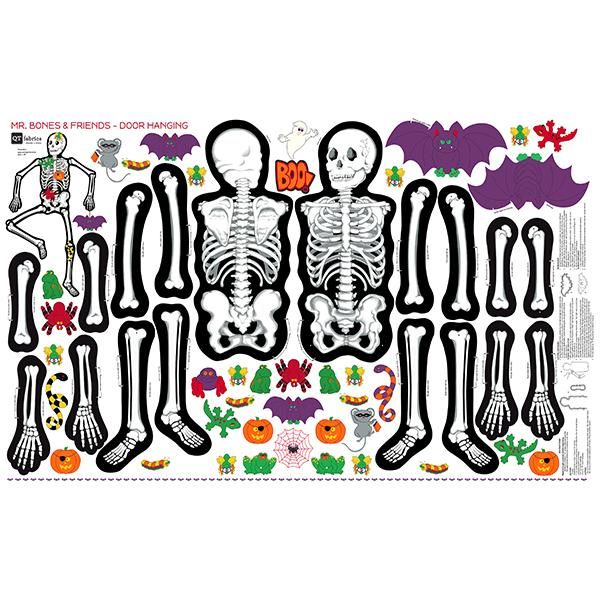 Sew & Go Halloween Mr Bones Panel