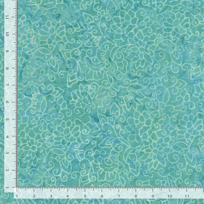 Tonga Batiks B1809-Teal Teal