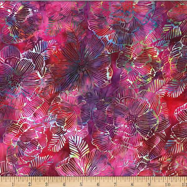 Bali Batiks X2621-23 Fuchsia