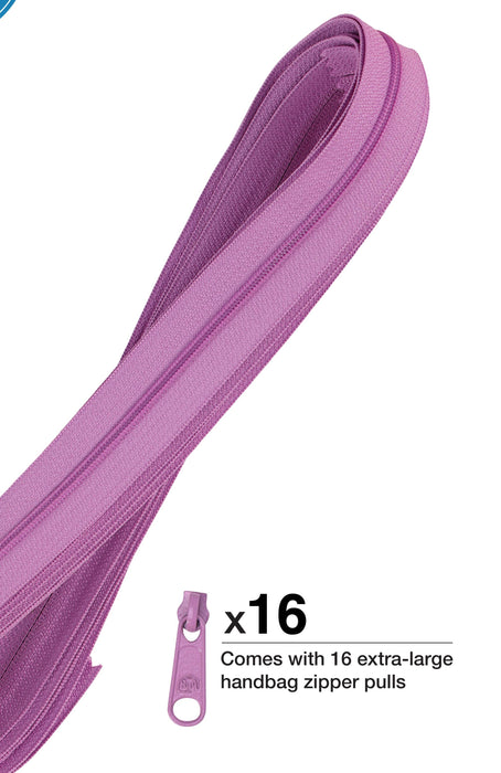 Zippers by the Yard Orchid