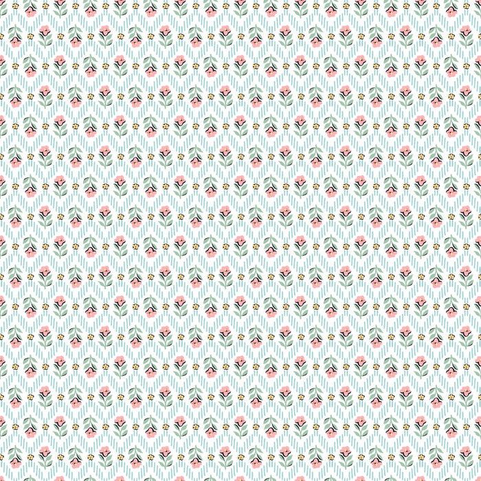 Granny's Sewing Room GS25905 Attic Curtains Blue