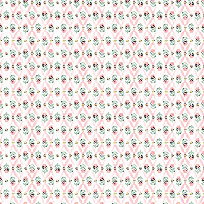 Granny's Sewing Room GS25906 Attic Curtains Pink