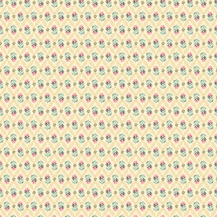 Granny's Sewing Room GS25904 Attic Curtains Yellow