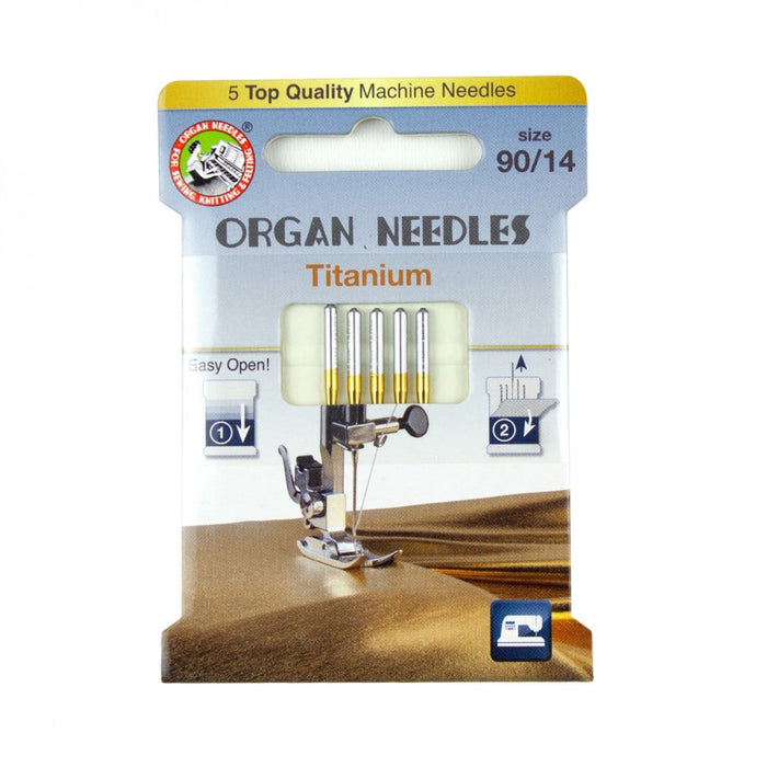 90/14 Titanium Coated Needles