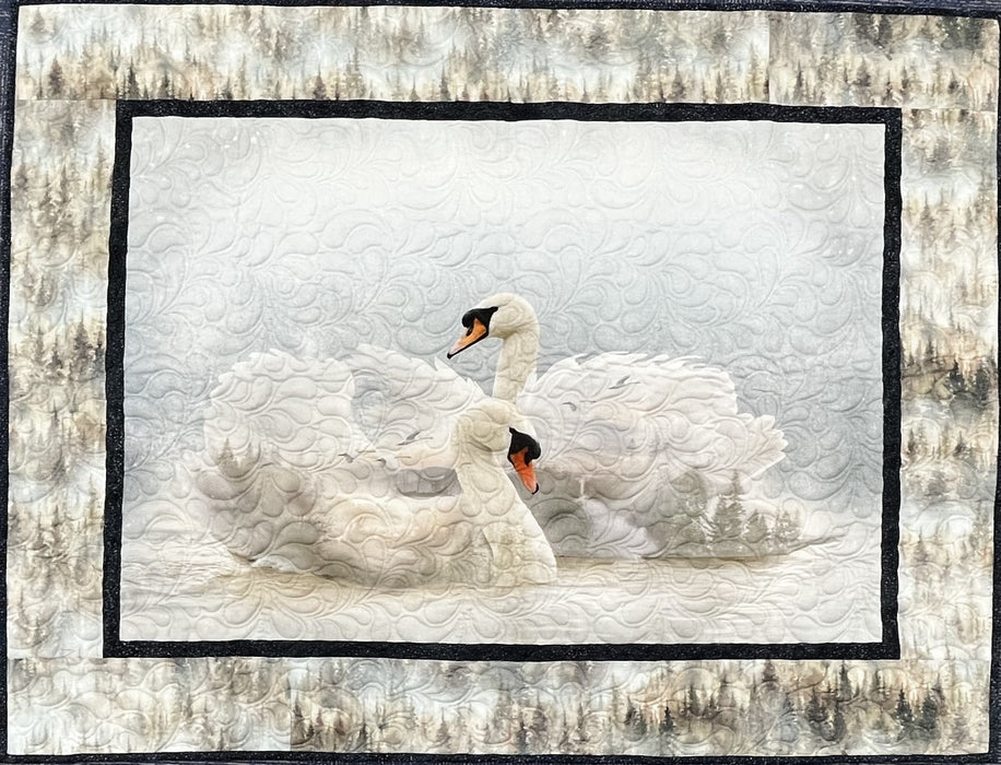 Call of the Wild Swan Quilt Kit