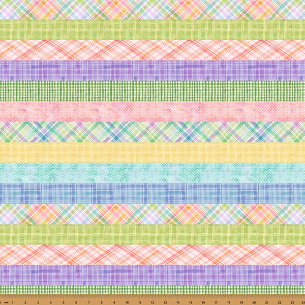 Easter Wonder W5431-145 Plaid Stripe Spring