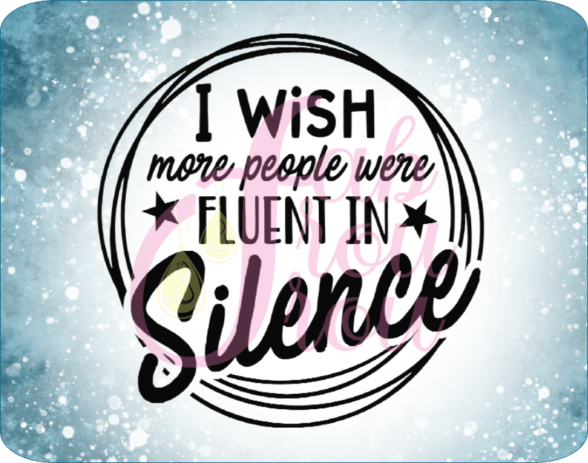 Fluent In Silence Magnet