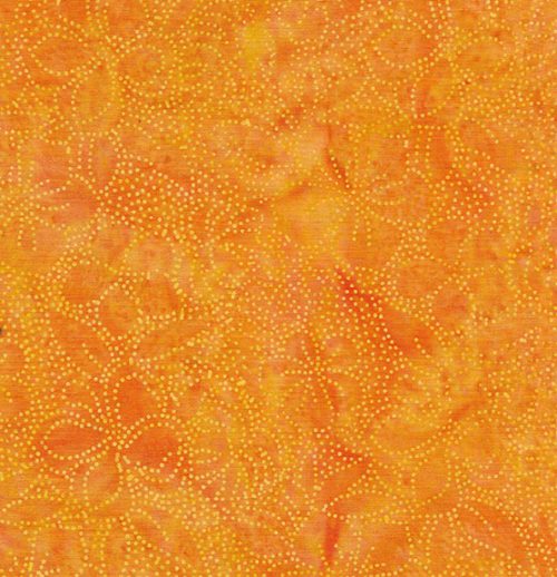 Tropicana Twist Batiks Orange - (1)