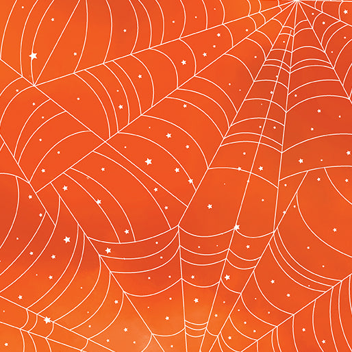 Halloween Spirit In a Web Orange