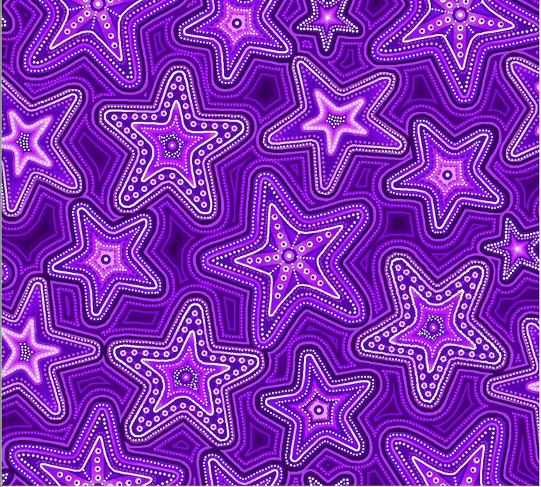 Sahul Land Stars Purple
