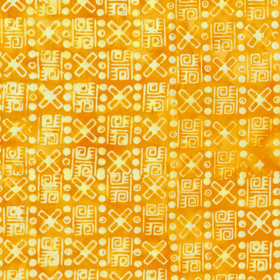 Batiks Golden Yellow