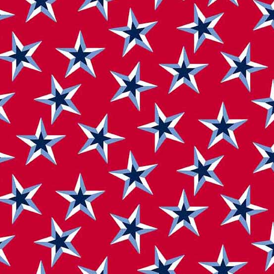 Stars and Stripes Red - (3)