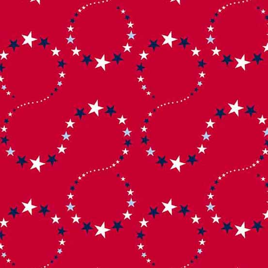Stars and Stripes Red