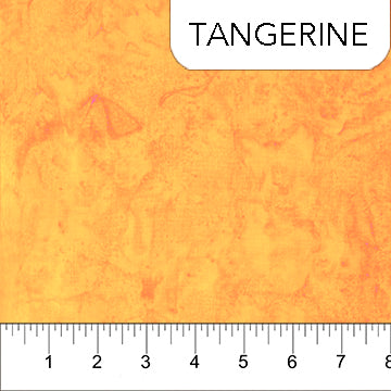 Banyan Shadows Batiks Tangerine