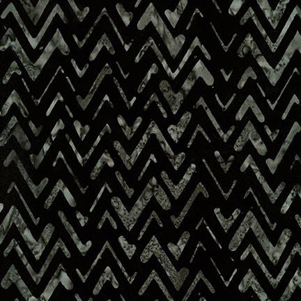 Batiks Texture Study 4 Black