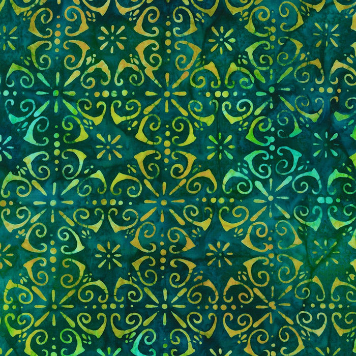 Azulejos Batiks Leaf