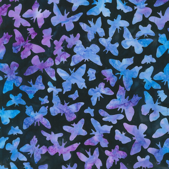 Butterfly Habitat Batiks Hydrangea