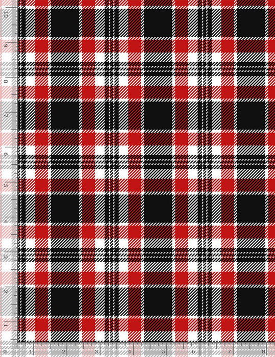 Holiday Plaid Red
