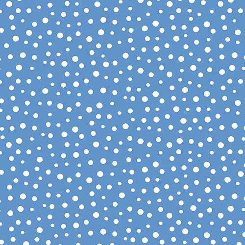 Irregular Dot Medium Blue