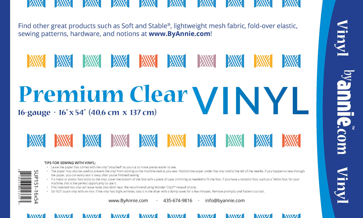 byAnnie Premium Clear Vinyl