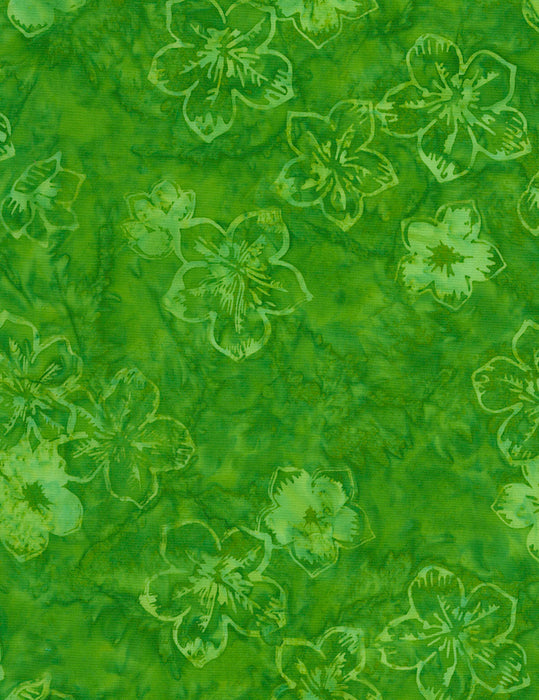 Tonga Batiks Green - (1)
