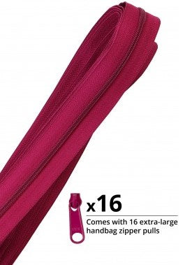 Zippers by the Yard Wild Plum