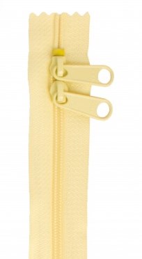 Butter Cream 30" Double Pull Zipper