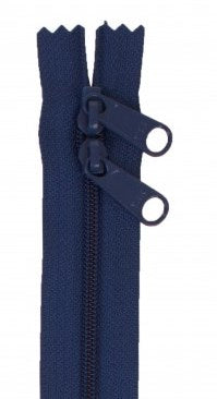 byAnnie Union Blue 30" Double Pull Zipper