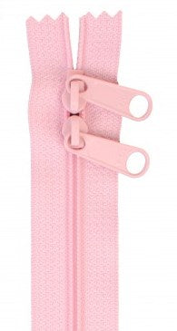 Pale Pink 30" Double Pull Zipper