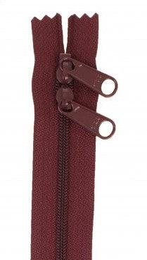 byAnnie Cranberry 30" Double Pull Zipper
