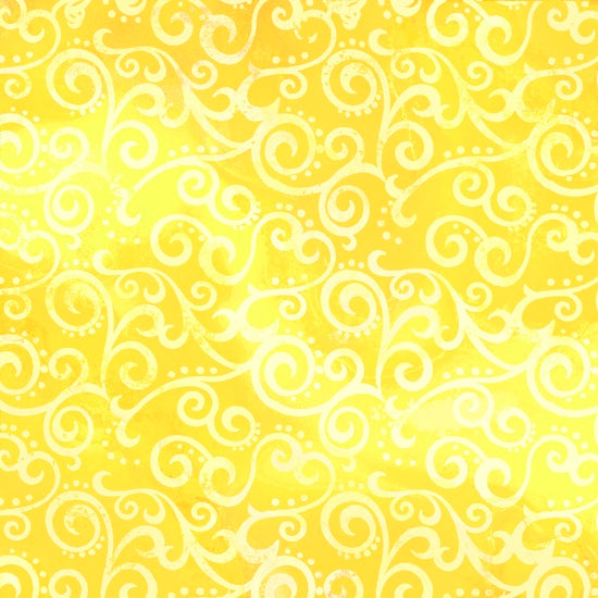 Ombre Scroll Yellow