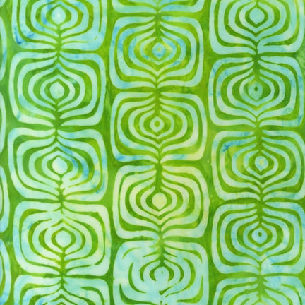 Pop Art Batiks Green - (1)