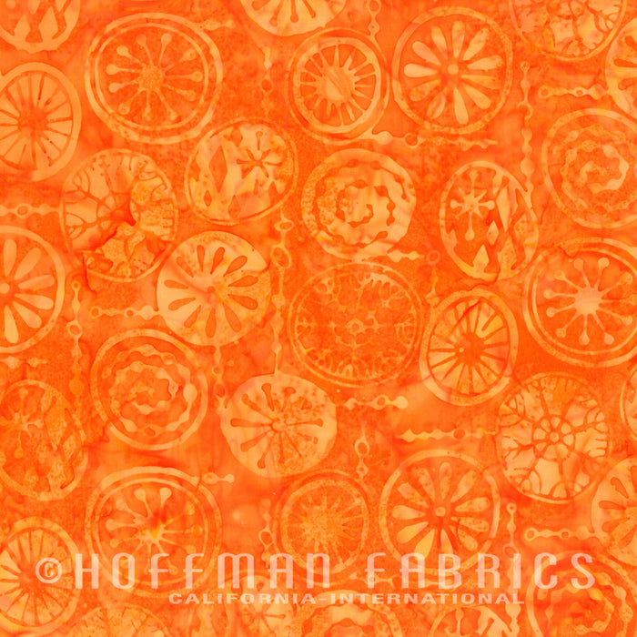 Bali Batik Handpaints Orange - (4)