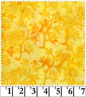 Floragraphix Batiks Yellow