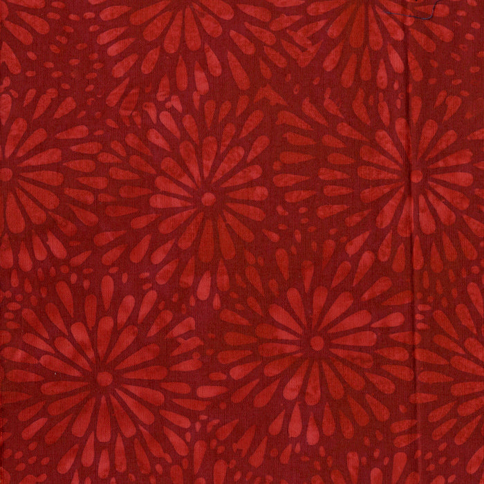 Batik Dark Red - (1)