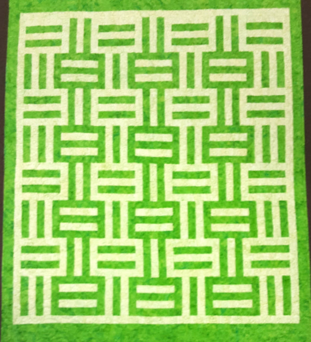 Luscious Lime Batik Quilt Kit